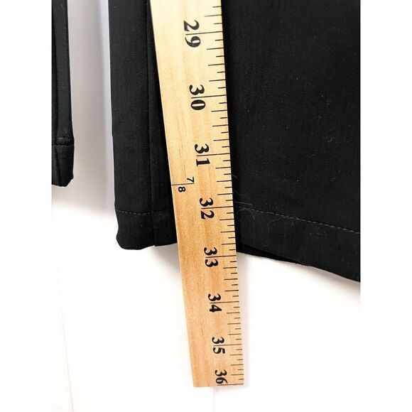 Armani Collezioni Y2K 2006 Wide Leg Black Trouser Jeans Size 10 - Picture 7 of 12